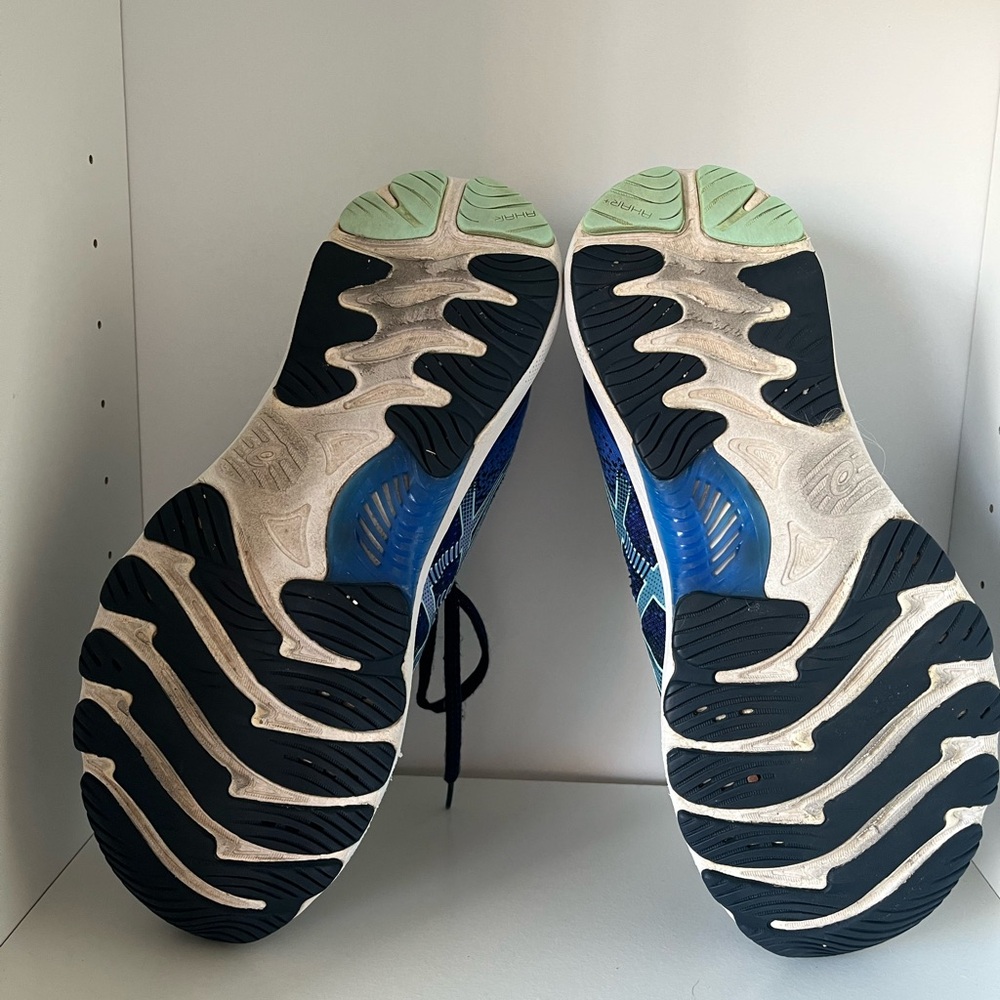 Asics Blue Teal Gel-Nimbus Running Sneakers - Picture 9 of 9